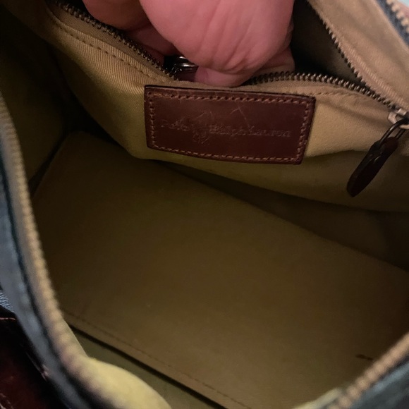 Ralph Lauren Green and Brown Plaid Bag - Picture 3 of 7